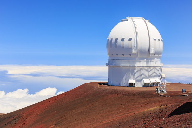 Mauna Kea op Hawaii