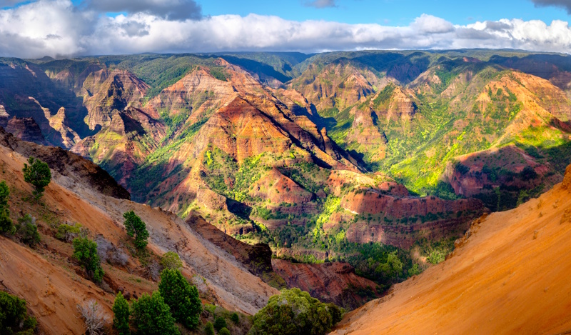 Waimea Canyon in Hawaii