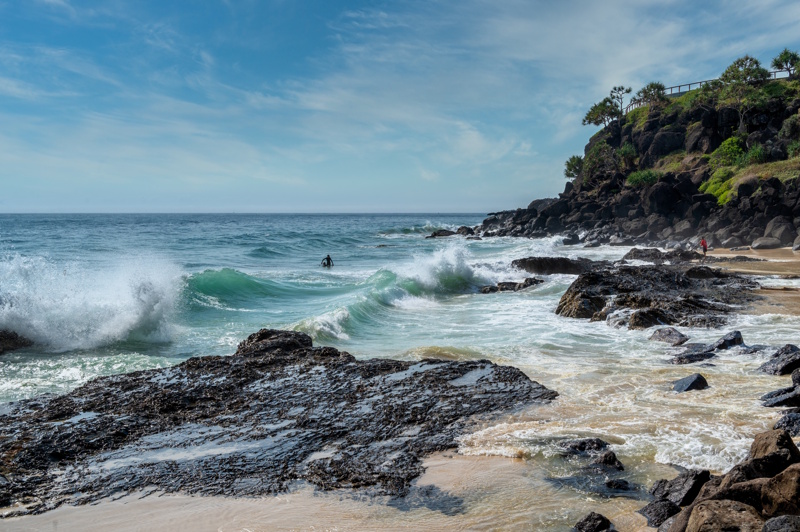 Australië surfen Snapper Rocks