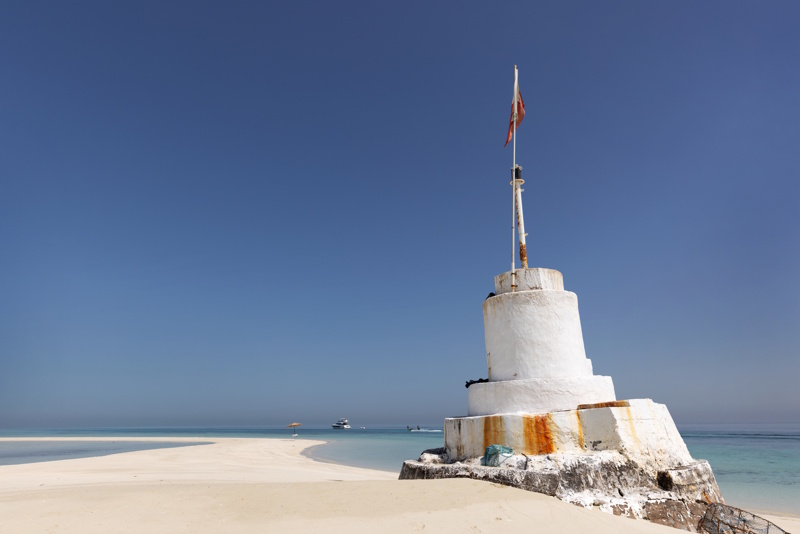 Jarada Island in Bahrein