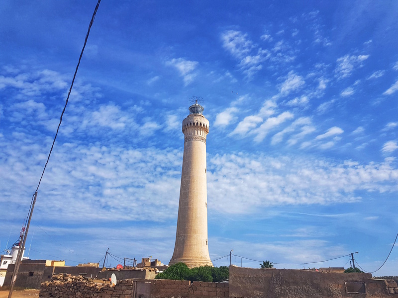 El Hank vuurtoren Casablanca