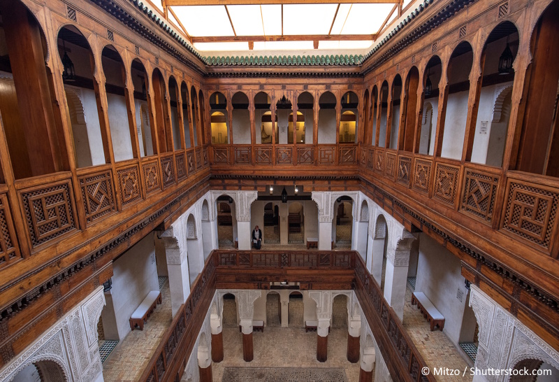 Fez museum houtsnijwerk