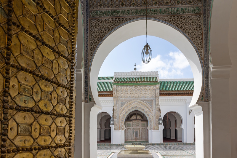 Fez universiteit binnenplaats