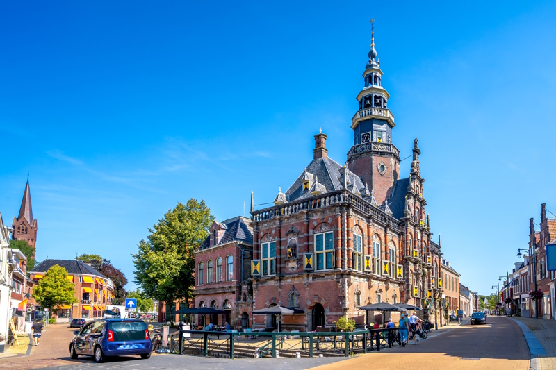 Friesland Bolsward stadhuis