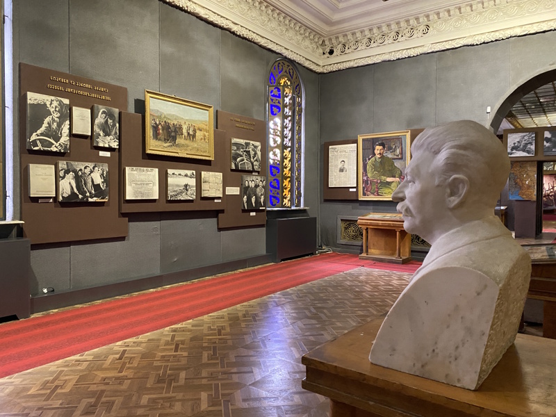 Borstbeeld Stalin Museum Gori