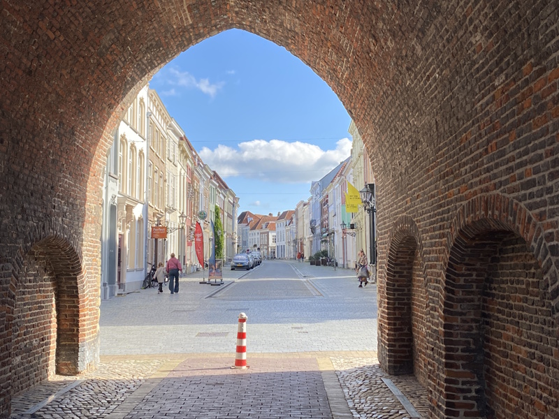 Gevangenpoort in Bergen op Zoom in Noord-Brabant