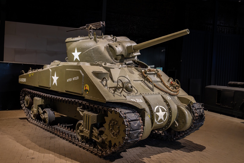 Oorlogsmuseum Overloon in Noord-Brabant