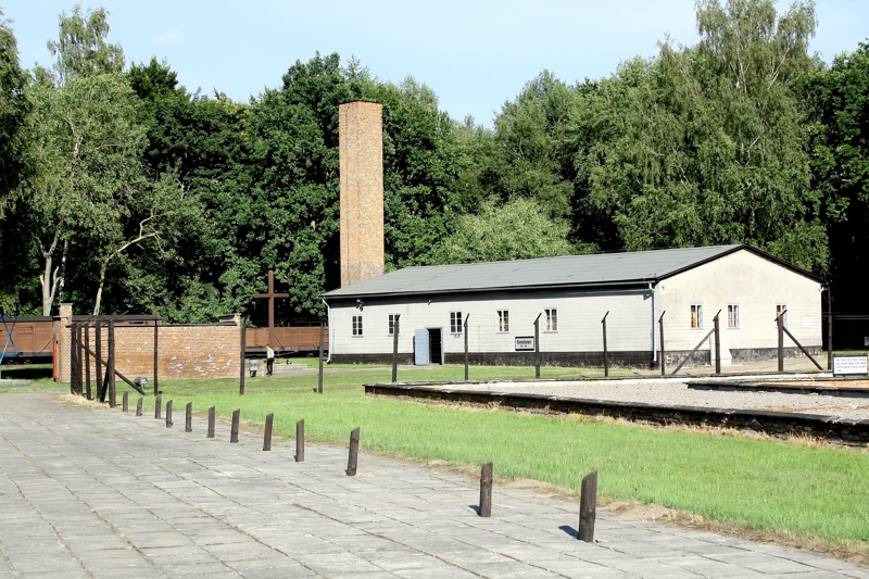 Polen concentratiekamp Stutthof crematorium