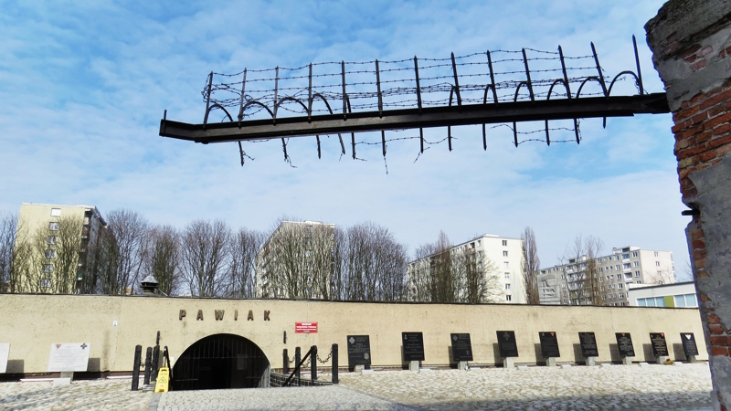 Pawiak-gevangenis in Polen