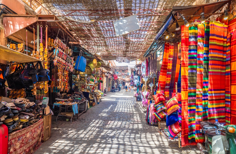 Marrakech vakantie souk