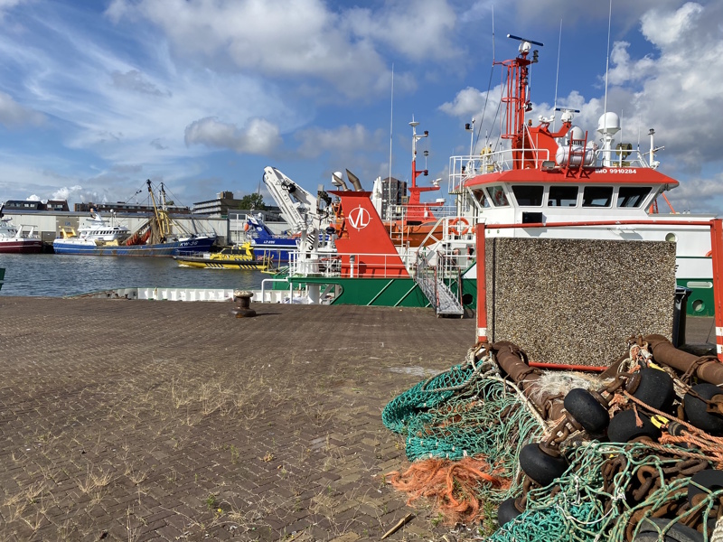 Haven IJmuiden in Noord-Holland