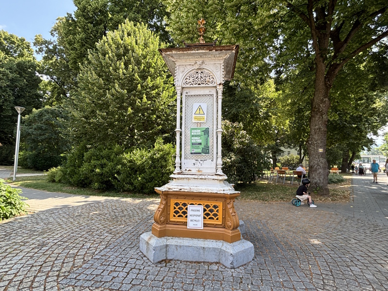 Piestany meteorologische zuil