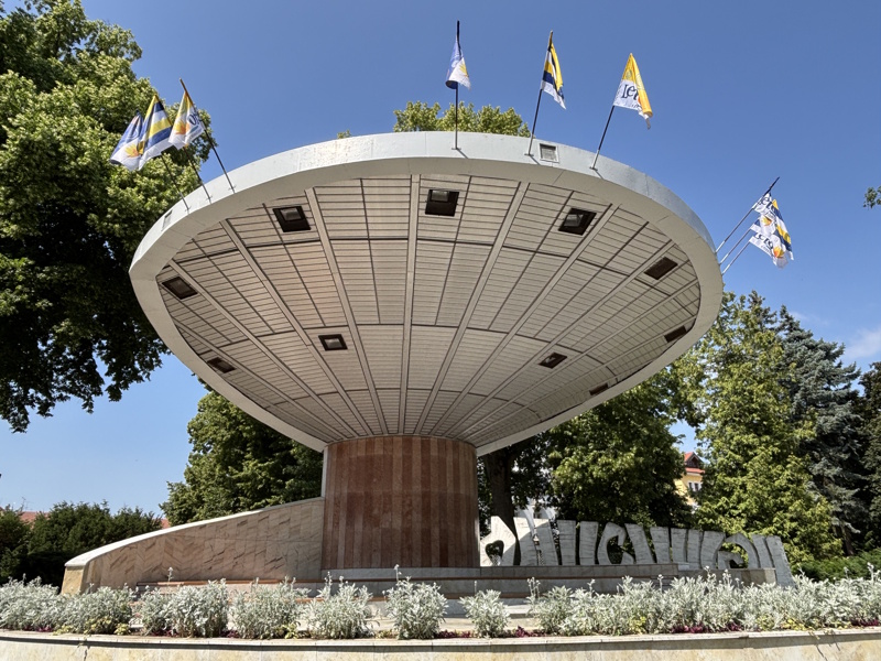 Piestany openluchtpodium