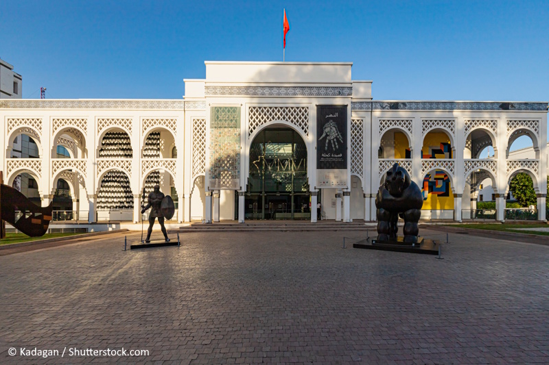 Rabat museum voor moderne kunst