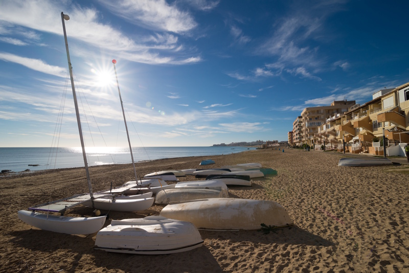 Torrevieja strand Mata