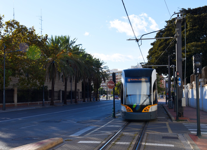 Valencia vakantie tram
