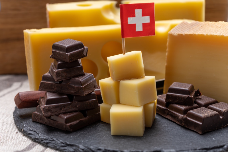 Bern vakantie chocolade