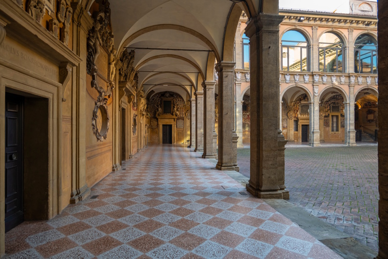 Archiginnasio paleis in Bologna