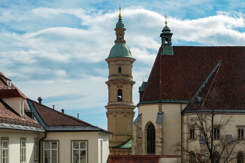 Graz kathedraal toren