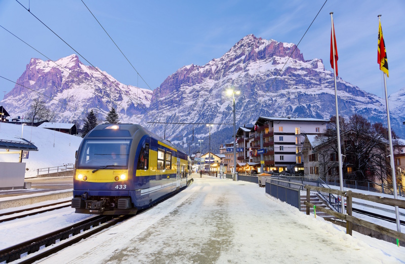 Grindelwald trein