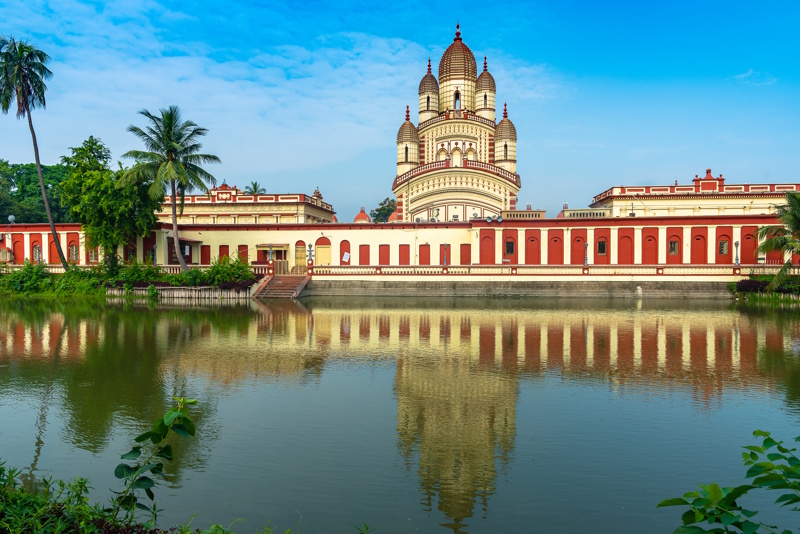 Dakshineswar Kali tempel in Kolkata