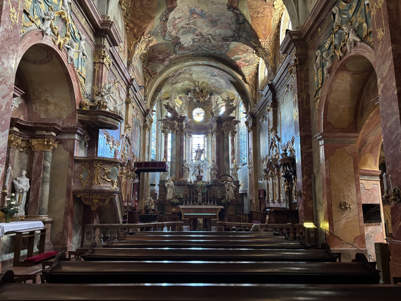 Nitra kathedraal interieur