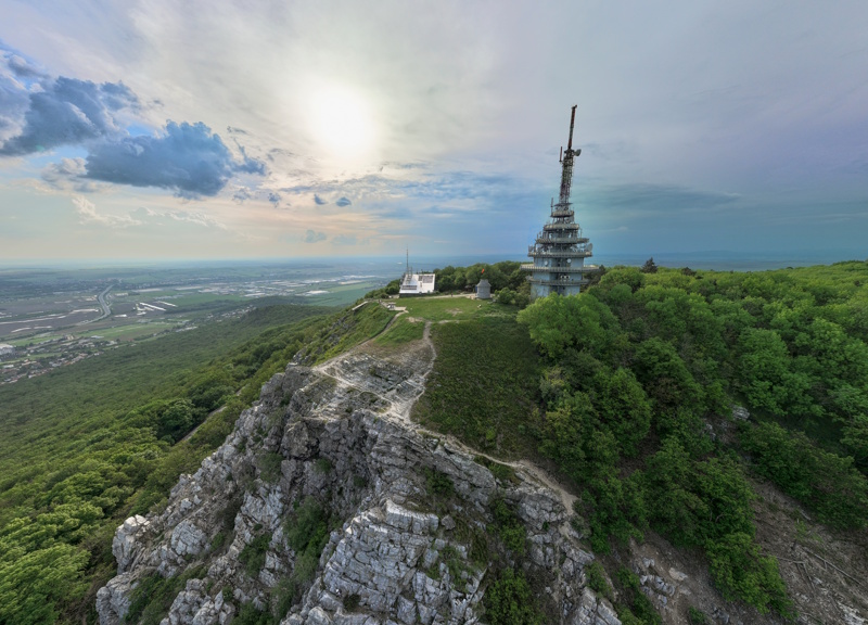 Zobor-heuvel in Nitra