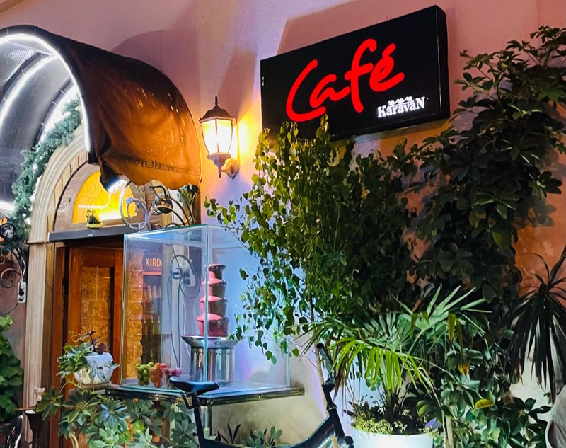 Bakoe binnenstad café