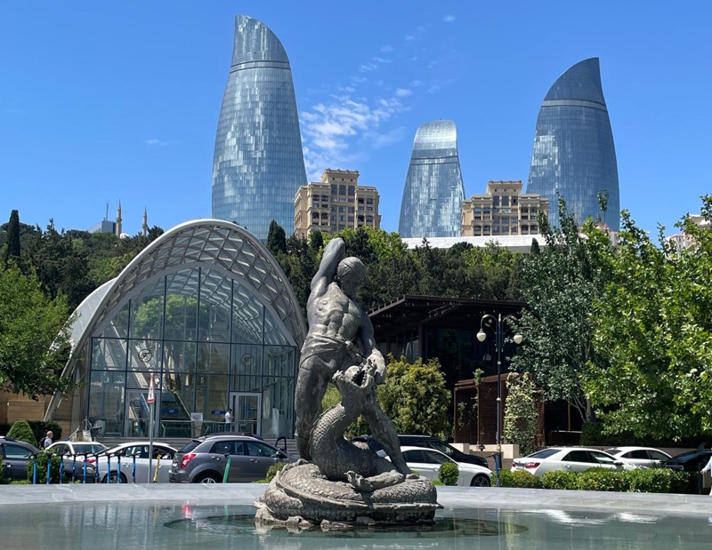 Flame Towers in Bakoe