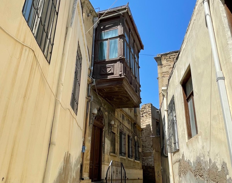 Bakoe oude binnenstad