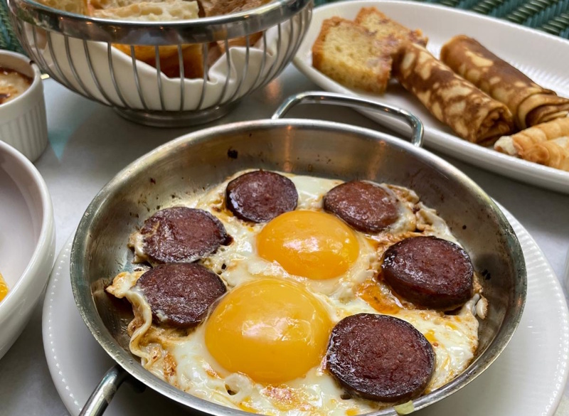 Turks ontbijt in Bakoe