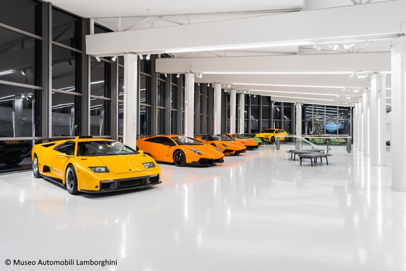 Lamborghini Museum bij Bologna