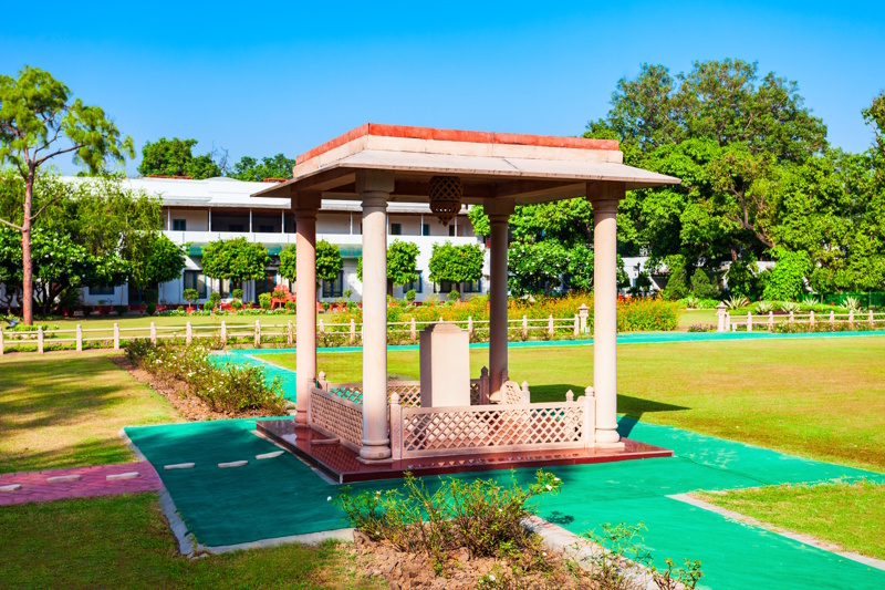 Martelaarszuil Gandhi Museum Delhi
