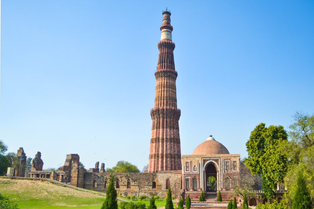 Qutb Minar in Delhi