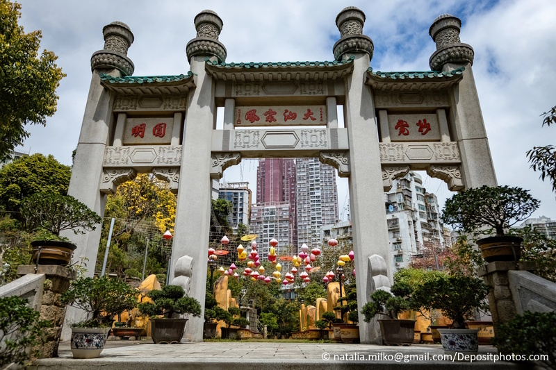 Chinese tempel in Macau