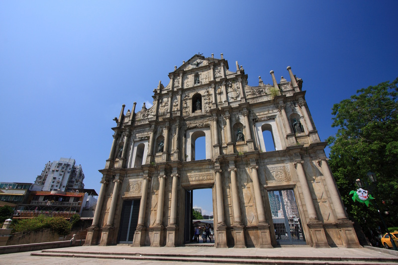 St Paul kerk in Macau