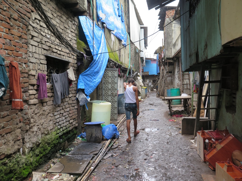 Mumbai sloppenwijk Dharavi