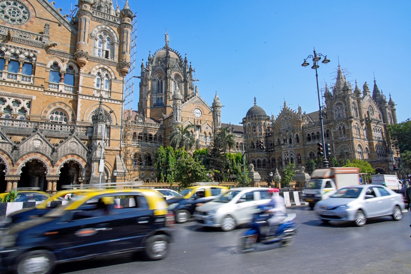 Mumbai vakantie verkeer