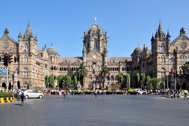 Victoria Terminus in Mumbai
