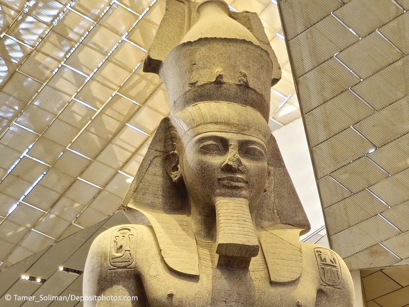 Egyptisch Museum bij piramides