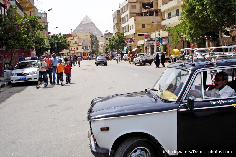 Piramides Gizeh taxi