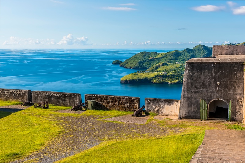 Saint Vincent en de Grenadines Fort Charlotte