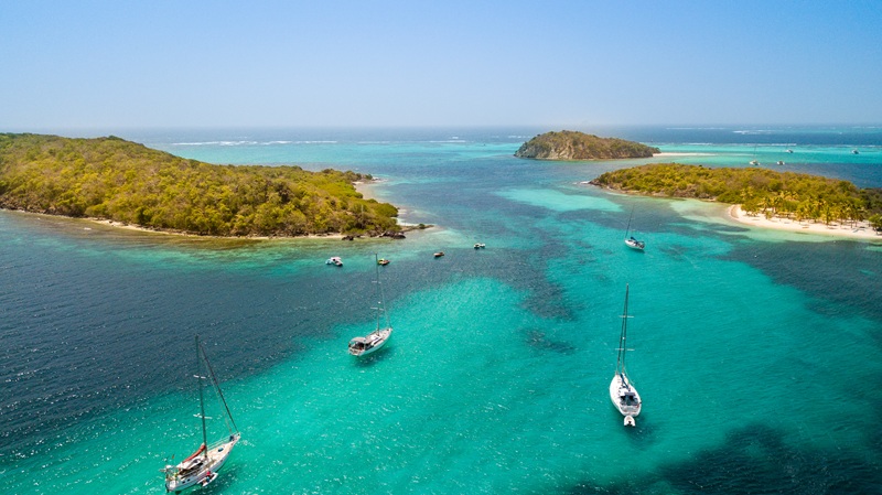 Saint Vincent en de Grenadines Tobago Cays