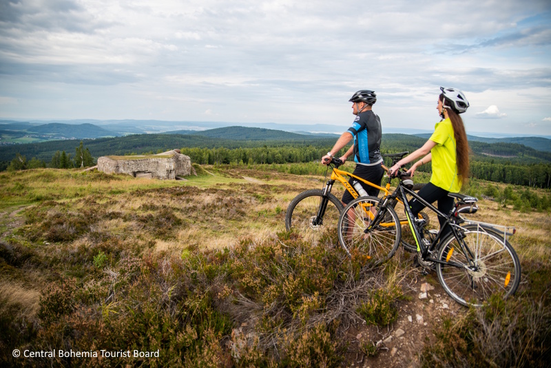 Brdy fietsroute Tsjechië