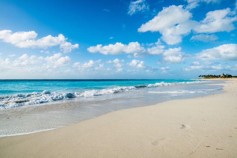 Turks Caicoseilanden Grace Bay Beach