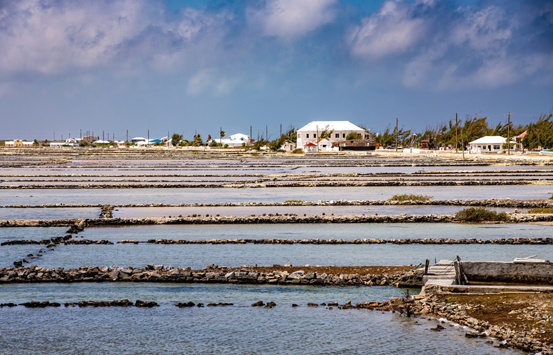 Turks Caicoseilanden zoutvelden