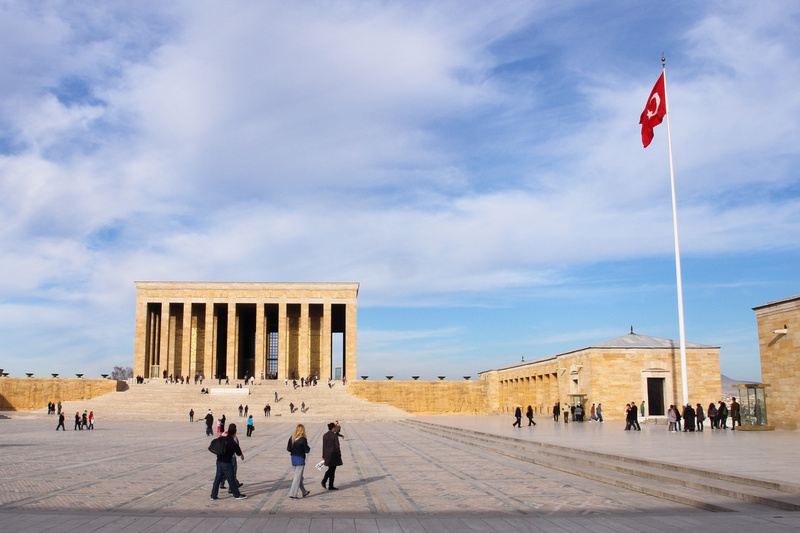 Ankara mausoleum vlag