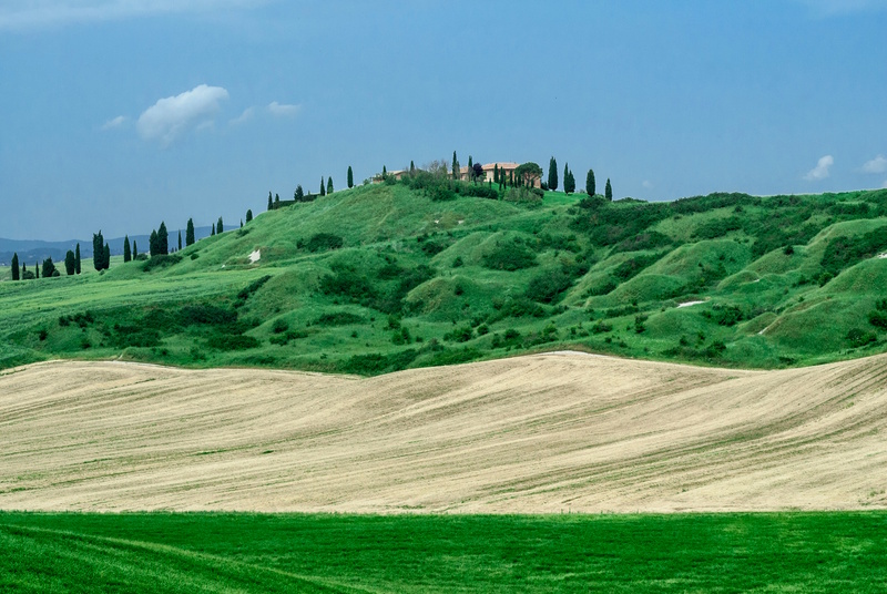 Italië natuur Accona-woestijn