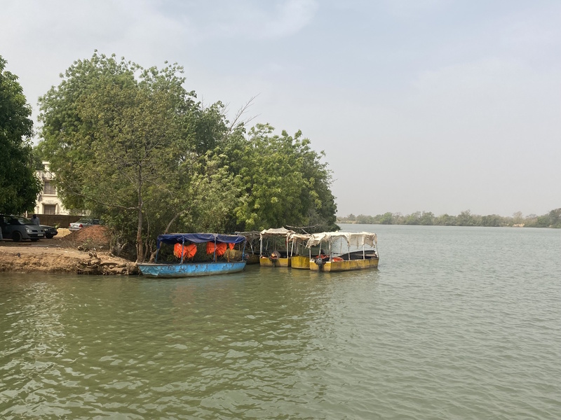 Janjanbureh Gambia rivier