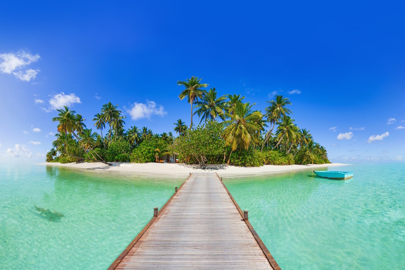 Malediven stranden natuur